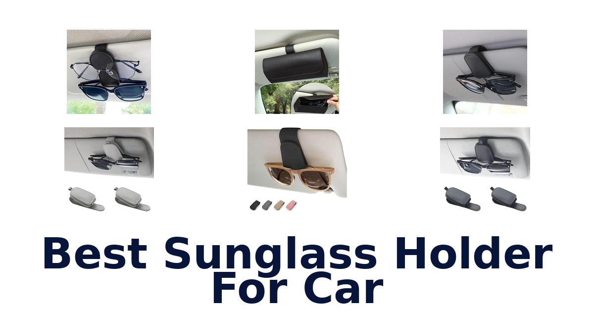 Best Sunglass Holder For Car