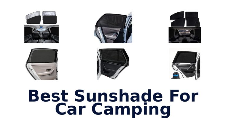 Best Sunshade For Car Camping