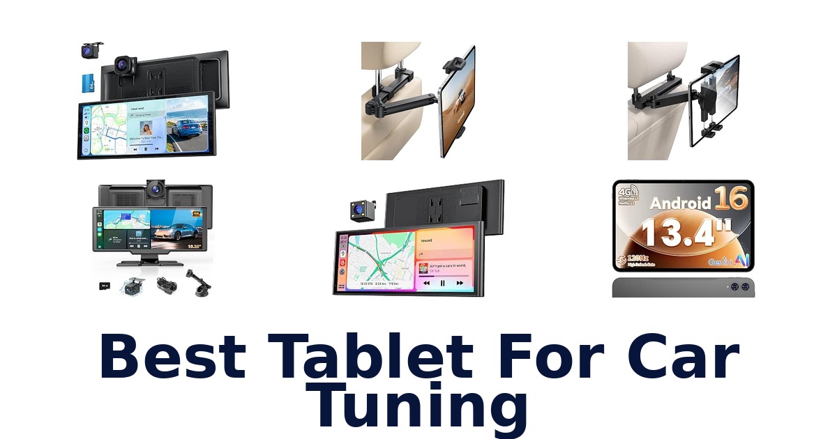 Best Tablet For Car Tuning