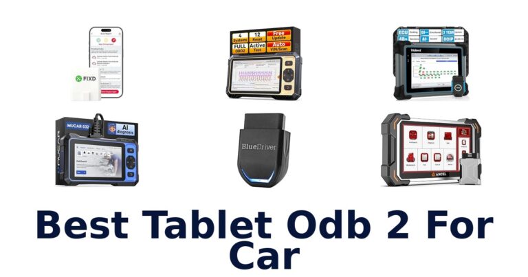 Best Tablet Odb 2 For Car