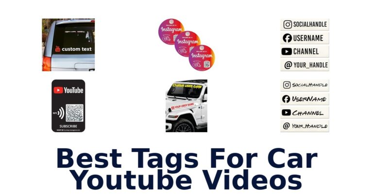 Best Tags For Car Youtube Videos