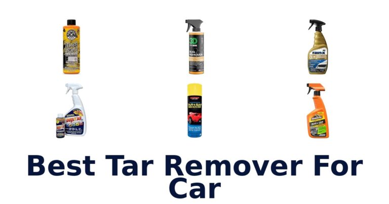 Best Tar Remover For Car