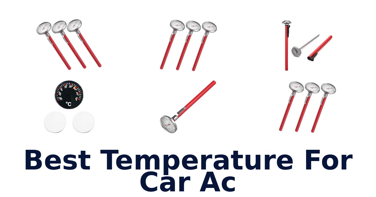 Best Temperature For Car Ac