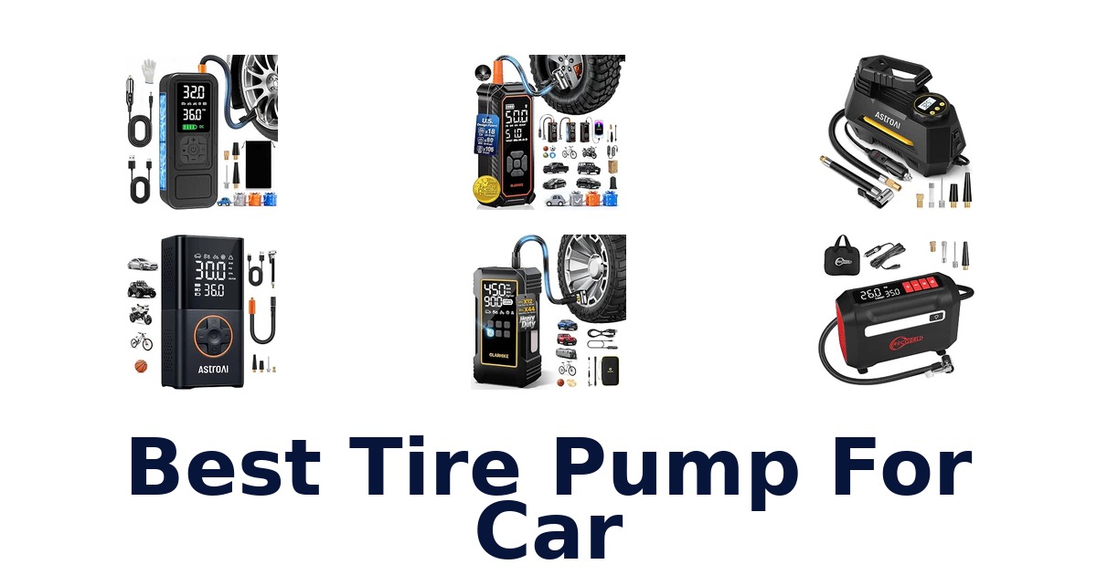 Best Tire Pump For Car