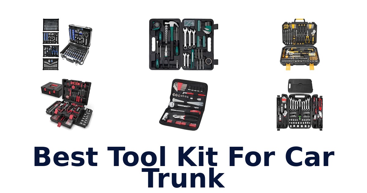 Best Tool Kit For Car Trunk