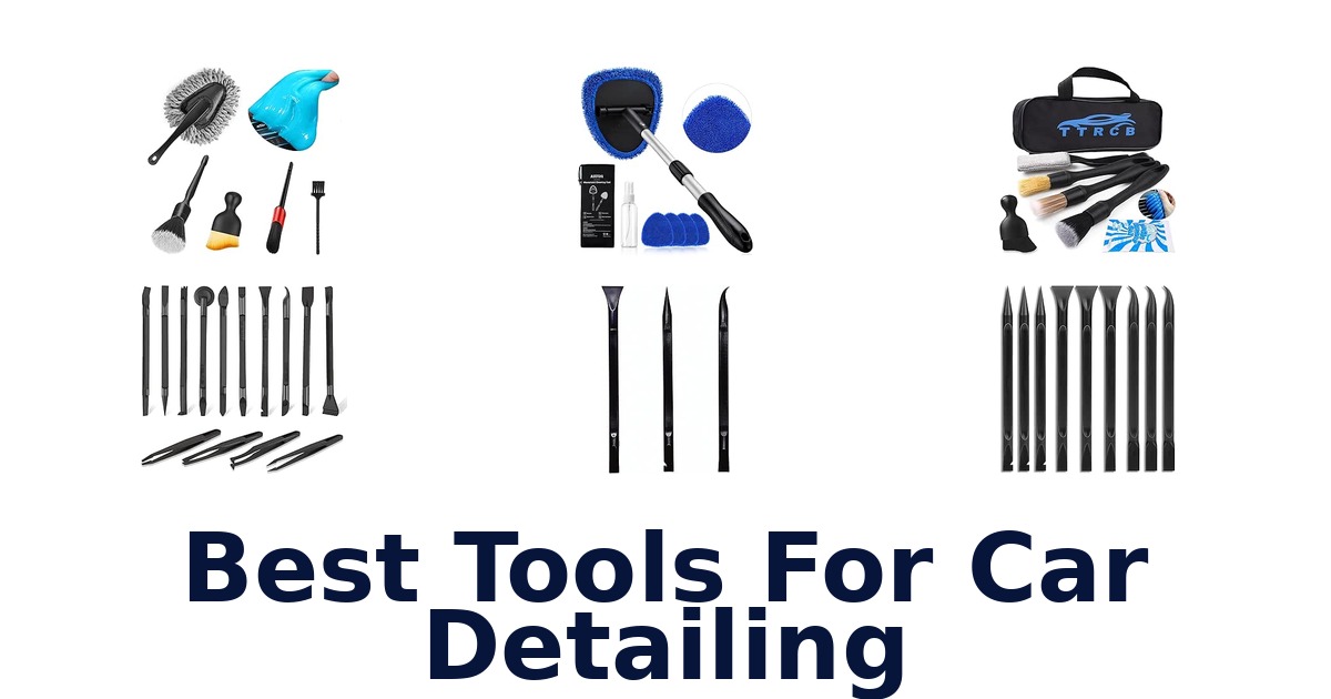 Best Tools For Car Detailing