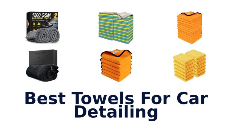 Best Towels For Car Detailing