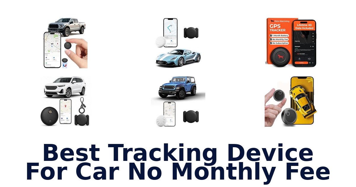 Best Tracking Device For Car No Monthly Fee