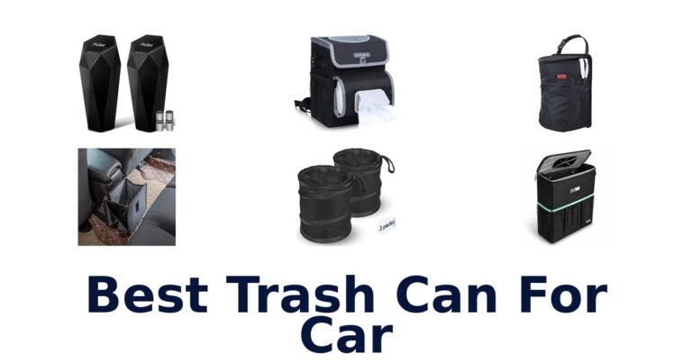 Best Trash Can For Car