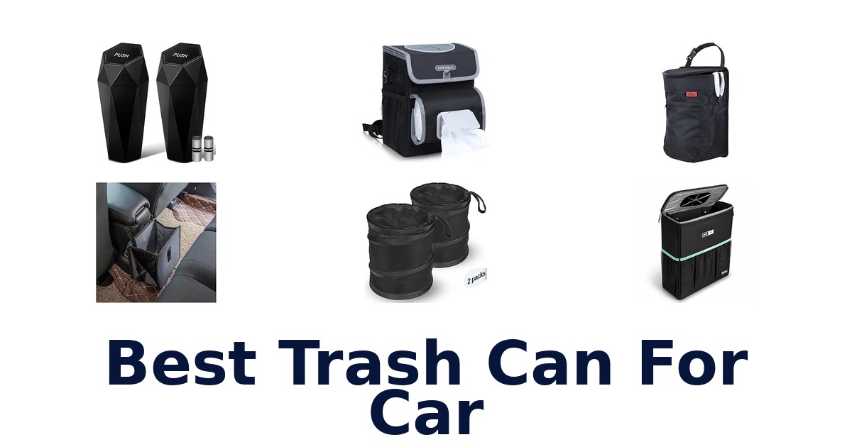 Best Trash Can For Car