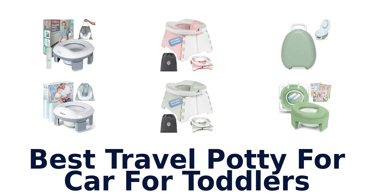 Best Travel Potty For Car For Toddlers