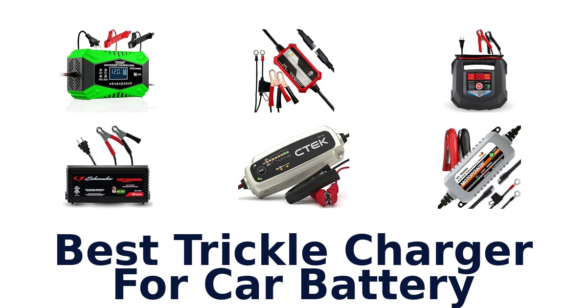 Best Trickle Charger For Car Battery