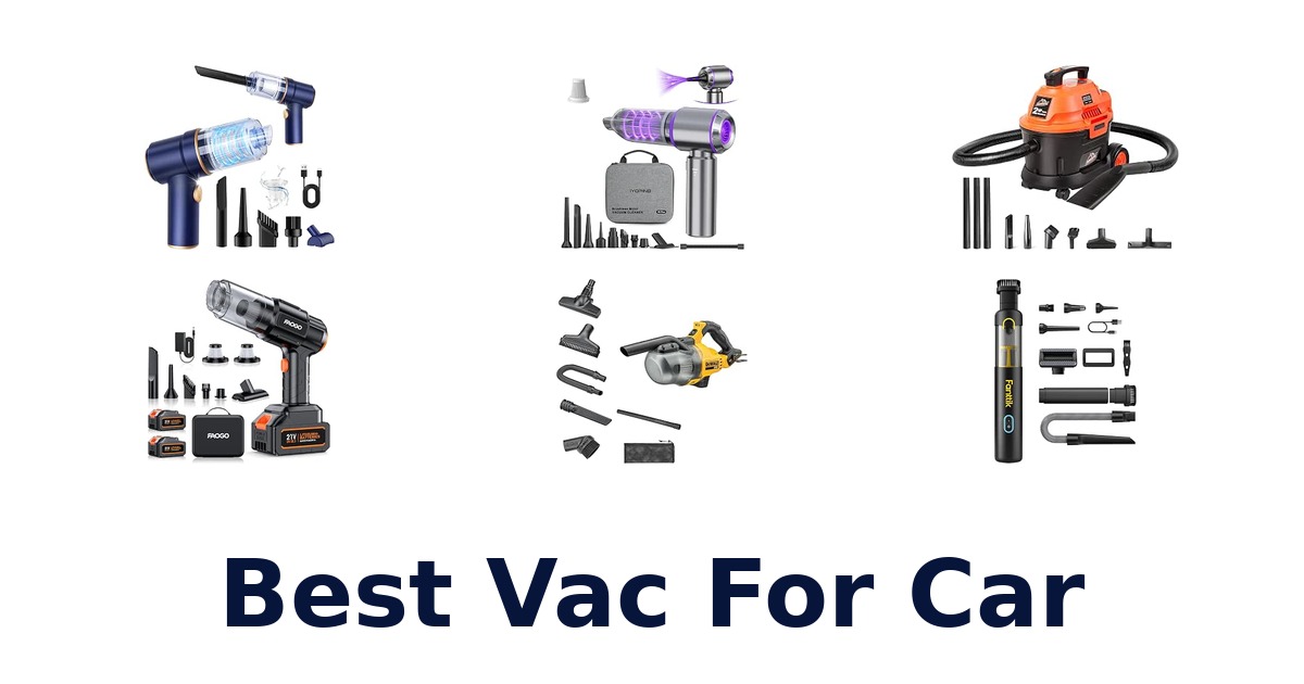 Best Vac For Car