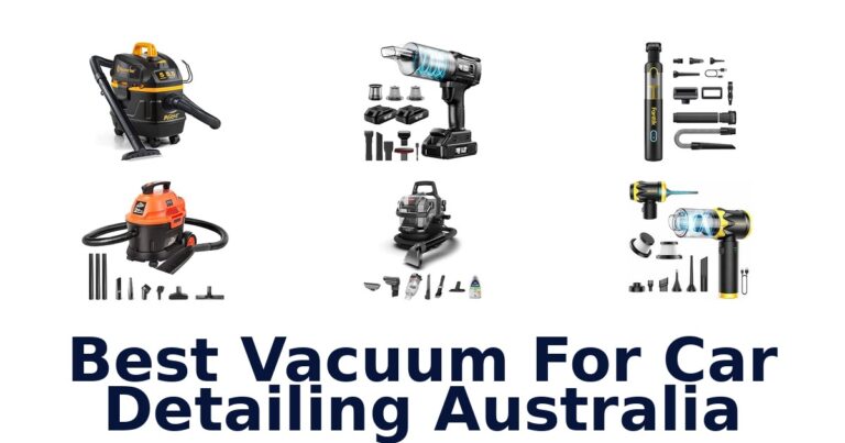 Best Vacuum For Car Detailing Australia