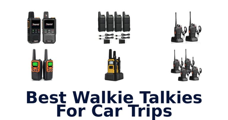 Best Walkie Talkies For Car Trips