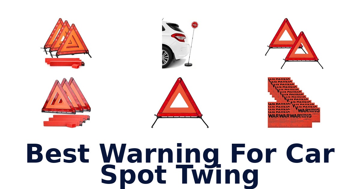 Best Warning For Car Spot Twing