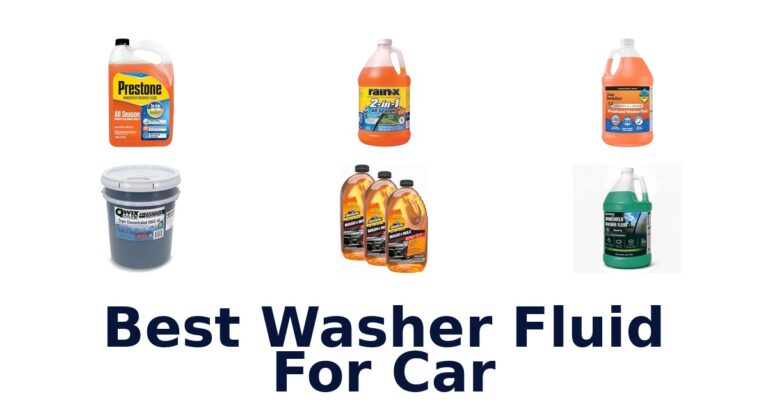 Best Washer Fluid For Car