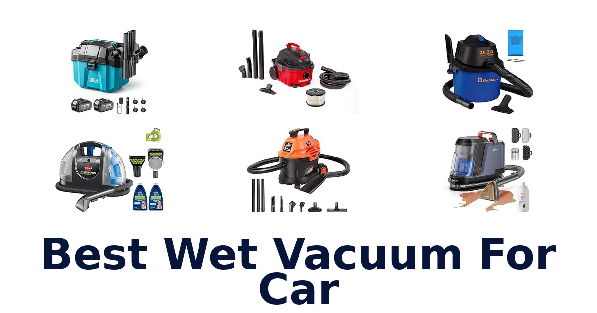 Best Wet Vacuum For Car