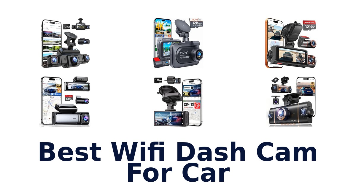 Best Wifi Dash Cam For Car