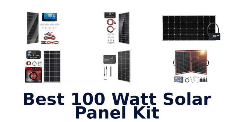 Best 100 Watt Solar Panel Kit