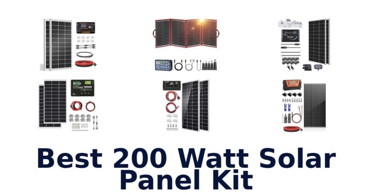Best 200 Watt Solar Panel Kit