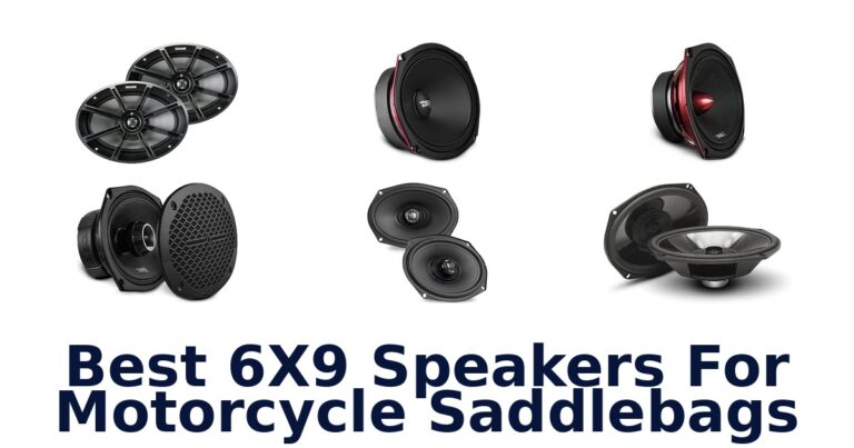 Best 6X9 Speakers For Motorcycle Saddlebags