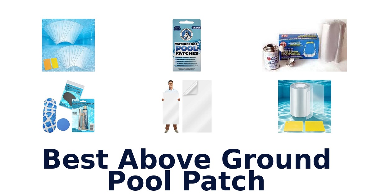 Best Above Ground Pool Patch