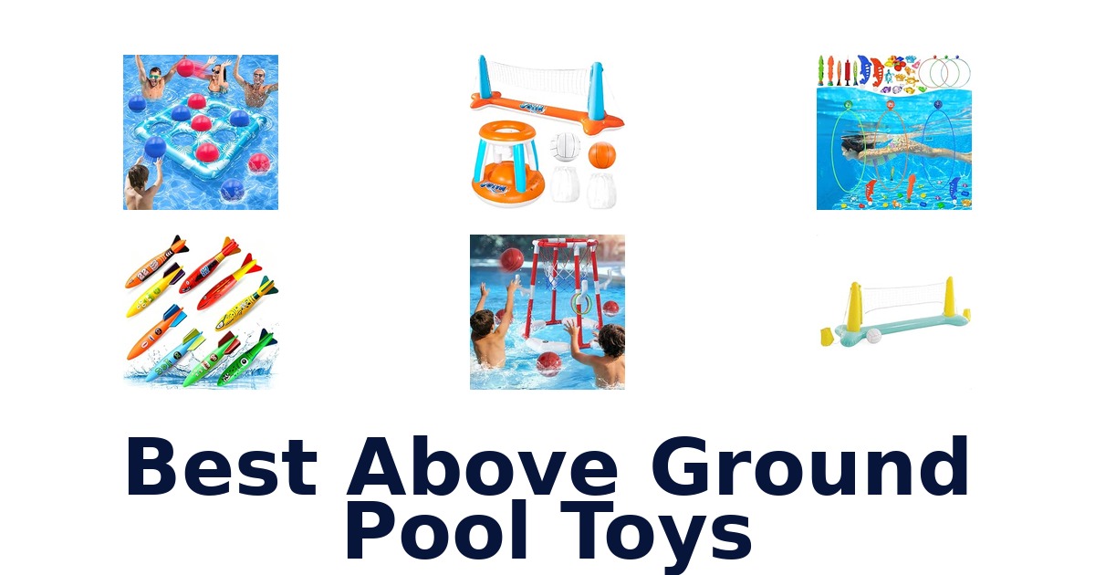 Best Above Ground Pool Toys