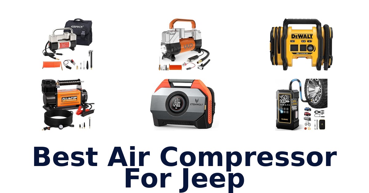 Best Air Compressor For Jeep