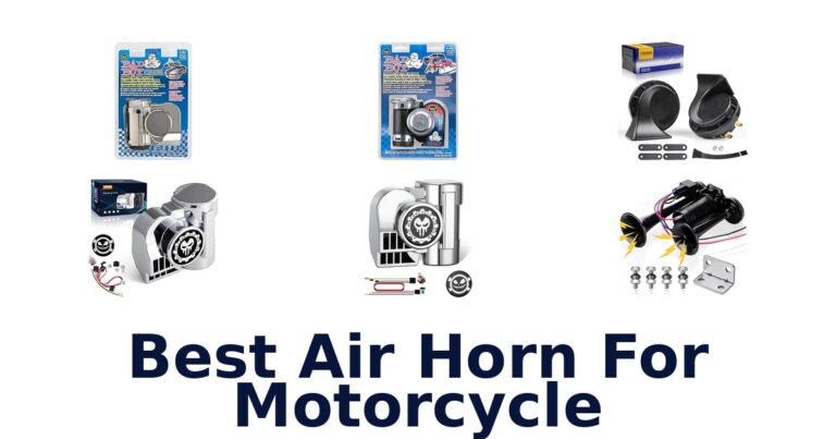 Best Air Horn For Motorcycle