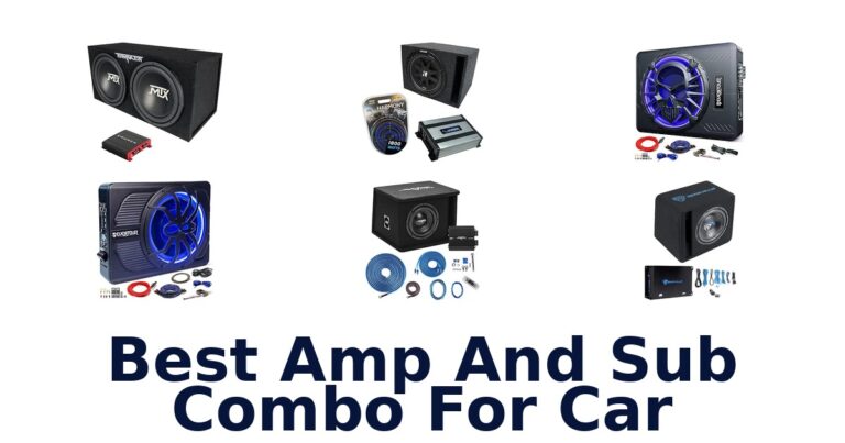 Best Amp And Sub Combo For Car