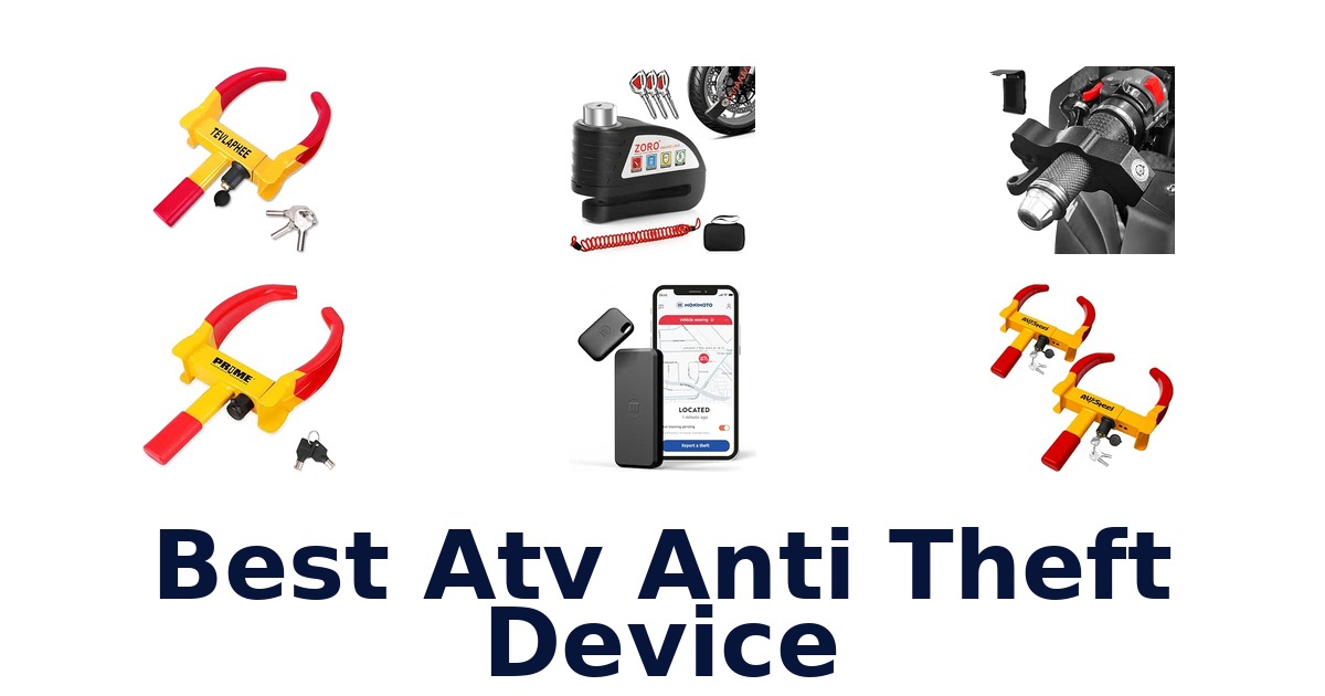Best Atv Anti Theft Device