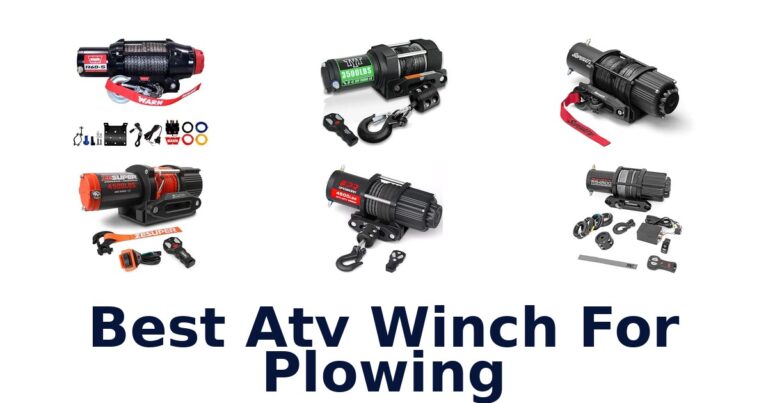Best Atv Winch For Plowing