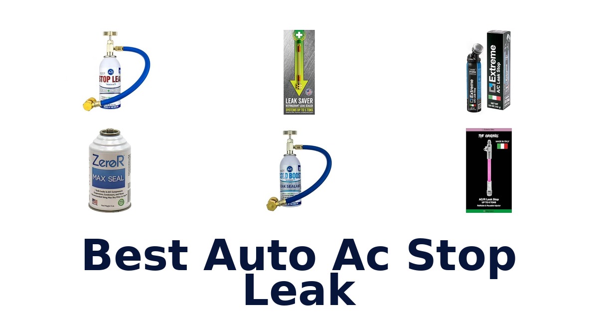 Best Auto Ac Stop Leak