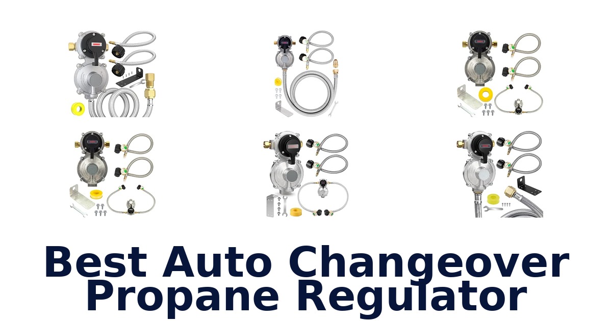 Best Auto Changeover Propane Regulator