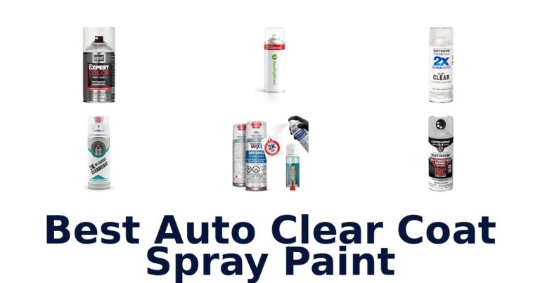 Best Auto Clear Coat Spray Paint