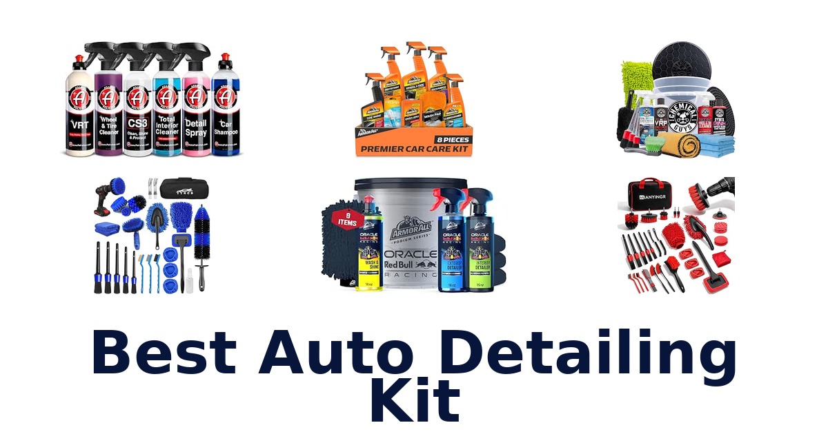 Best Auto Detailing Kit