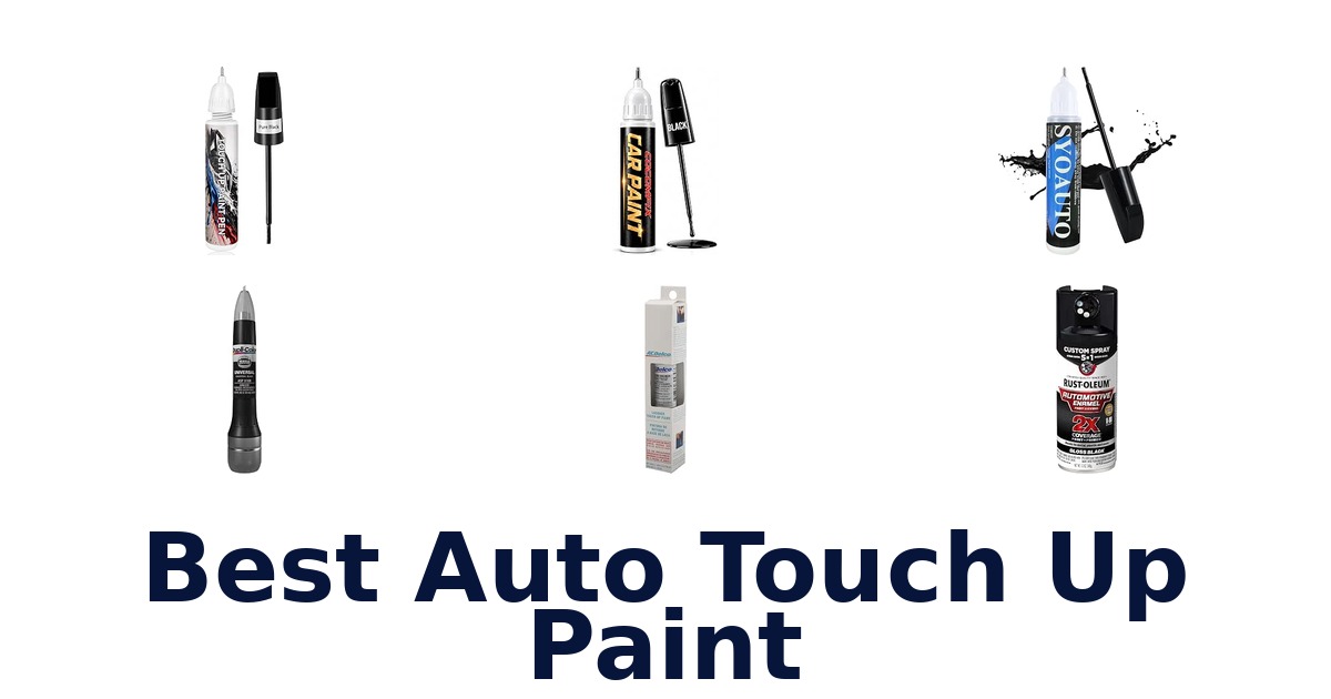 Best Auto Touch Up Paint