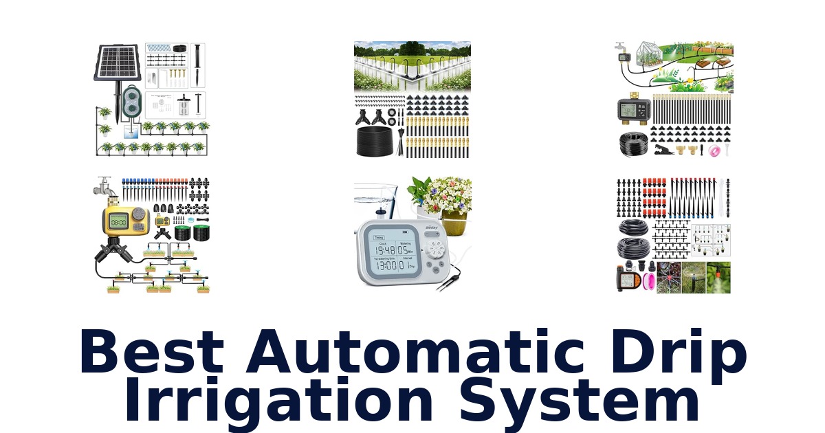 Best Automatic Drip Irrigation System