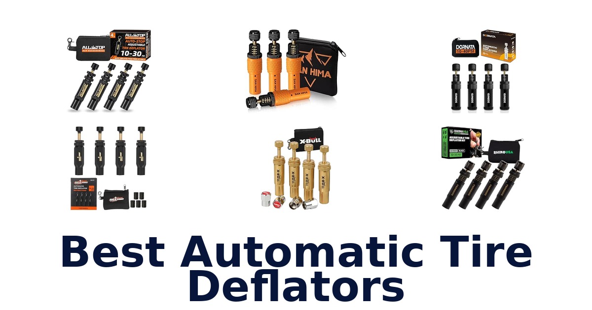Best Automatic Tire Deflators