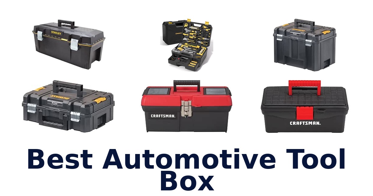 Best Automotive Tool Box