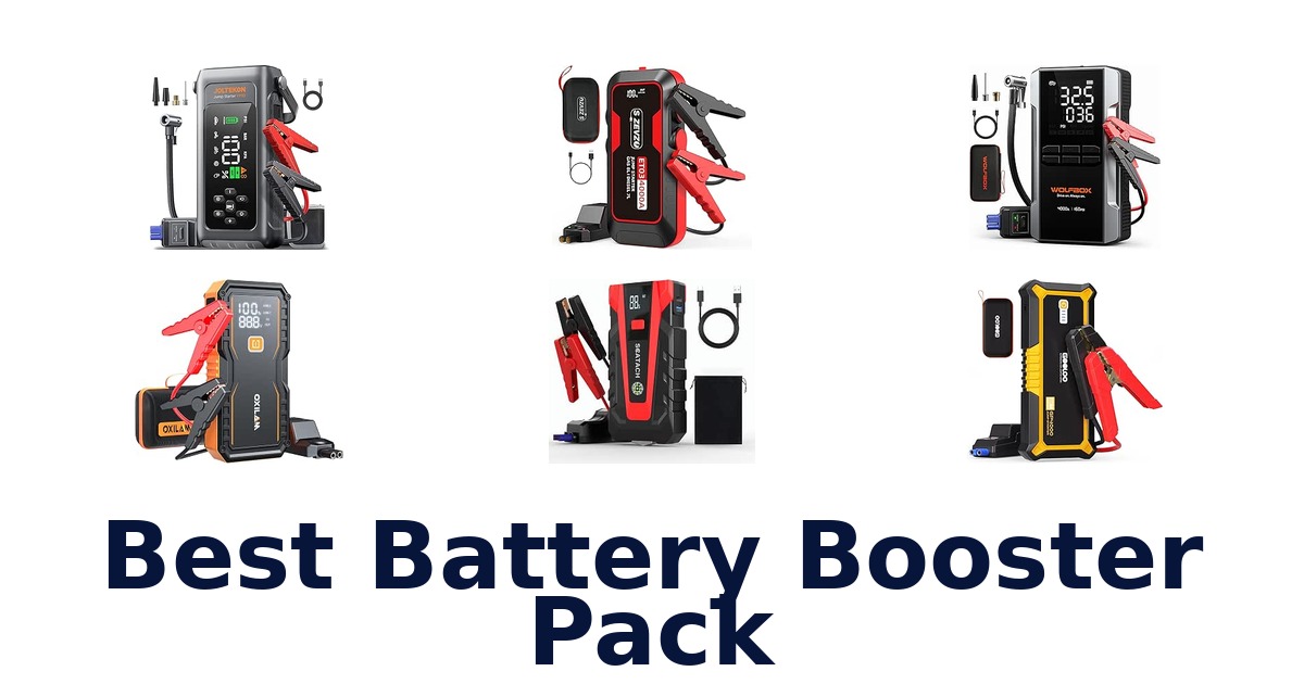 Best Battery Booster Pack