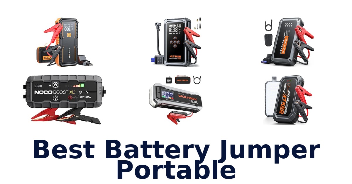 Best Battery Jumper Portable