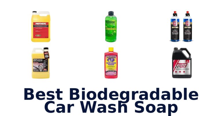 Best Biodegradable Car Wash Soap
