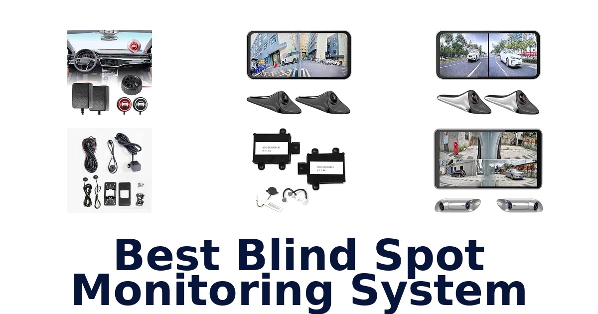 Best Blind Spot Monitoring System