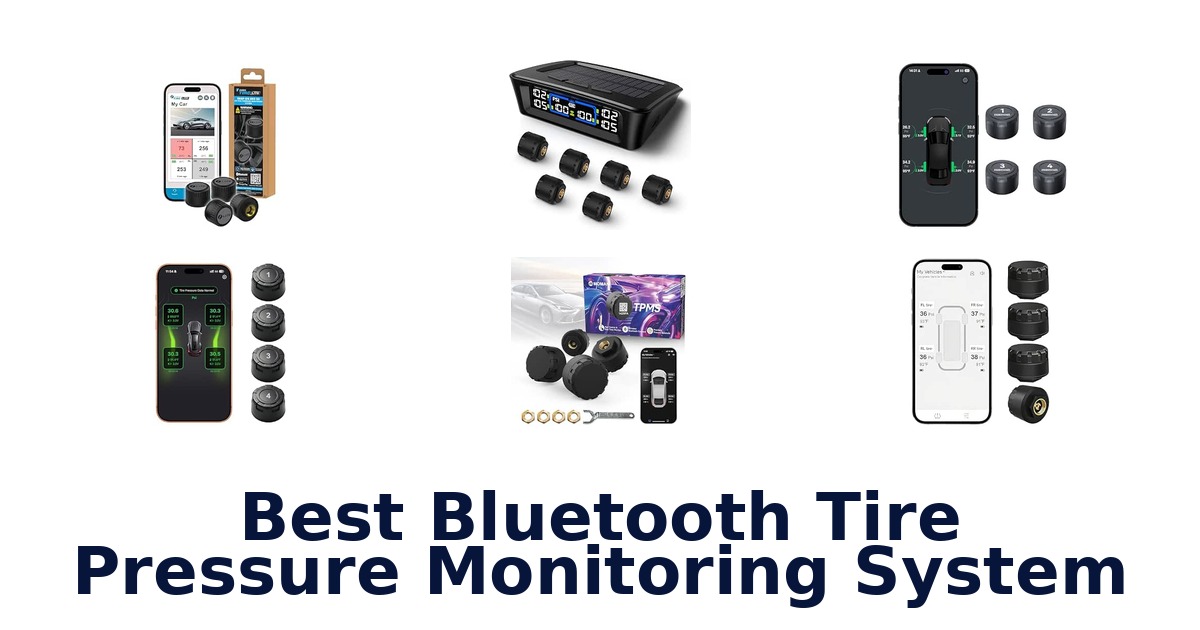Best Bluetooth Tire Pressure Monitoring System