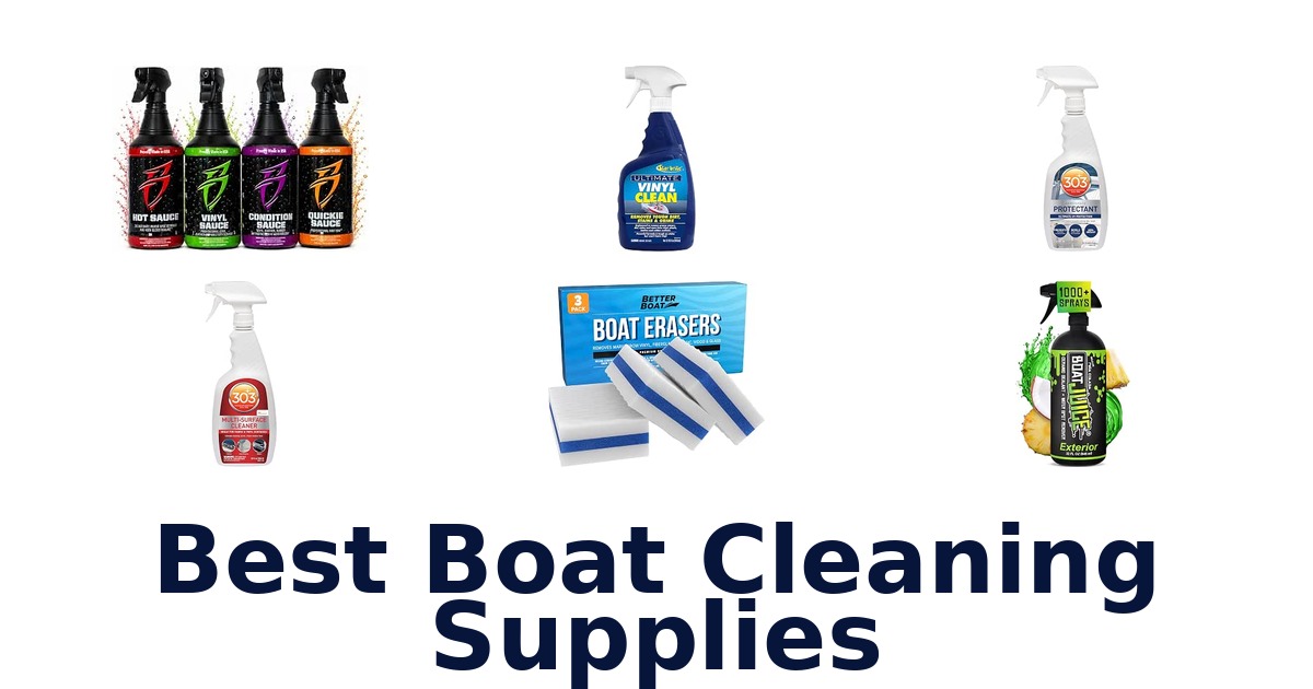 Best Boat Cleaning Supplies