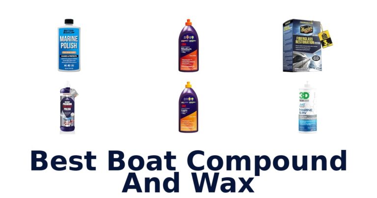 Best Boat Compound And Wax