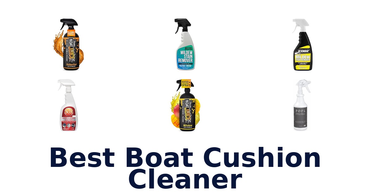 Best Boat Cushion Cleaner