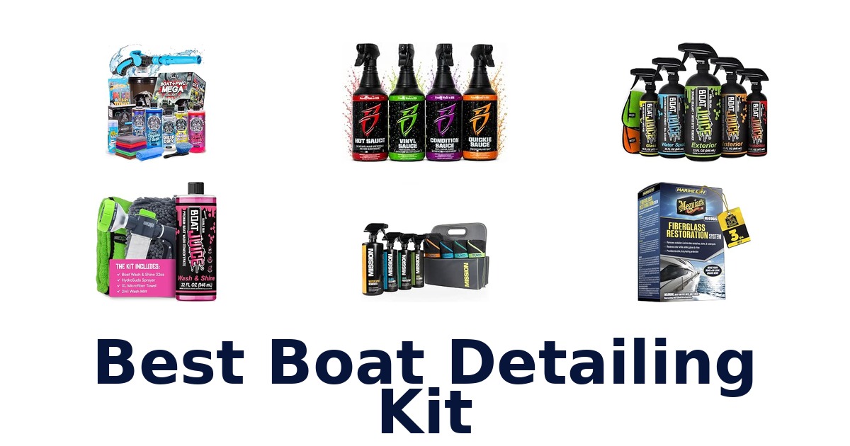 Best Boat Detailing Kit